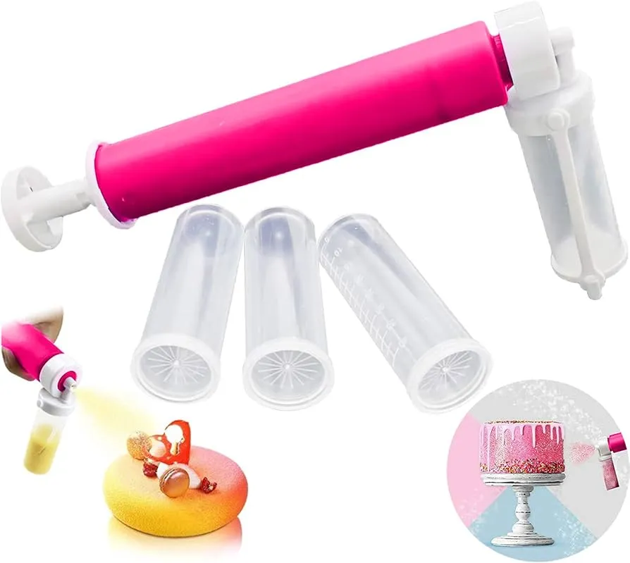 #CS3221 - Cake Airbrush Pump with 4 Spray Bottles