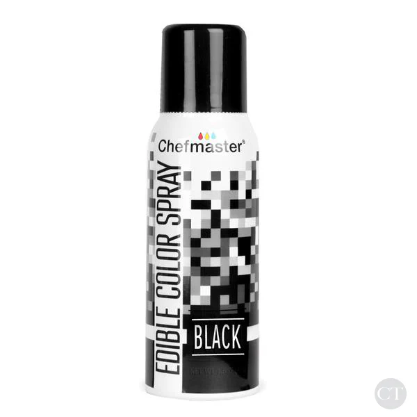 #CS3809 - Chefmaster Edible Color Spray - Black (42g)