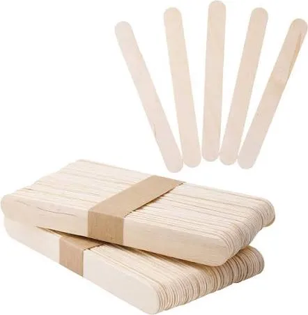 #ST5911 - (Large) Sunny Bamboo Popsicle Sticks 50ct