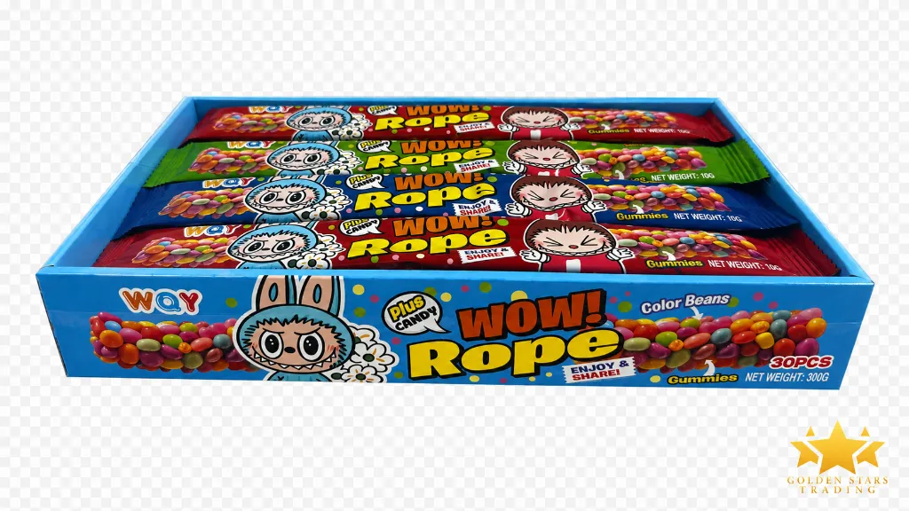 #CN7123 - Wow! Rope Candy 30ct *Halal*