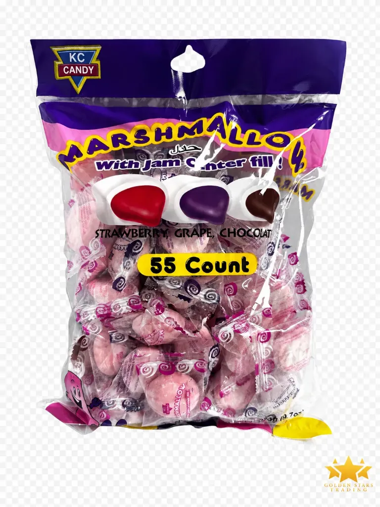 #CN3060 - KC Candy Marshmallow with Jam Center Fill 55ct