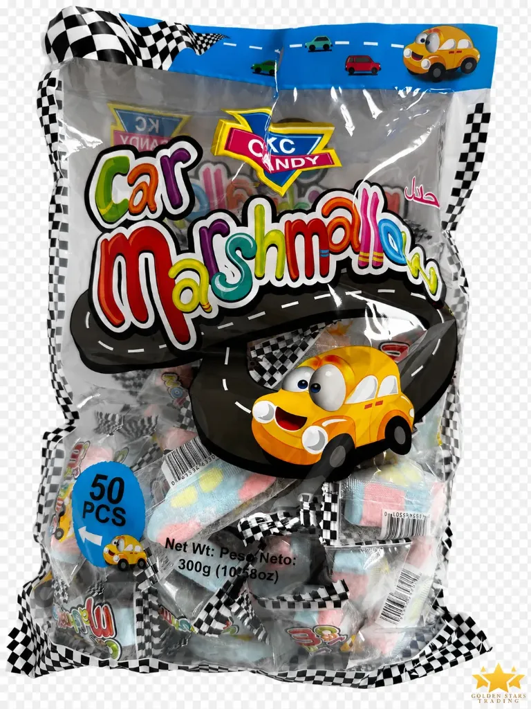 #CN3027 - KC Candy Car Marshmallow 50ct