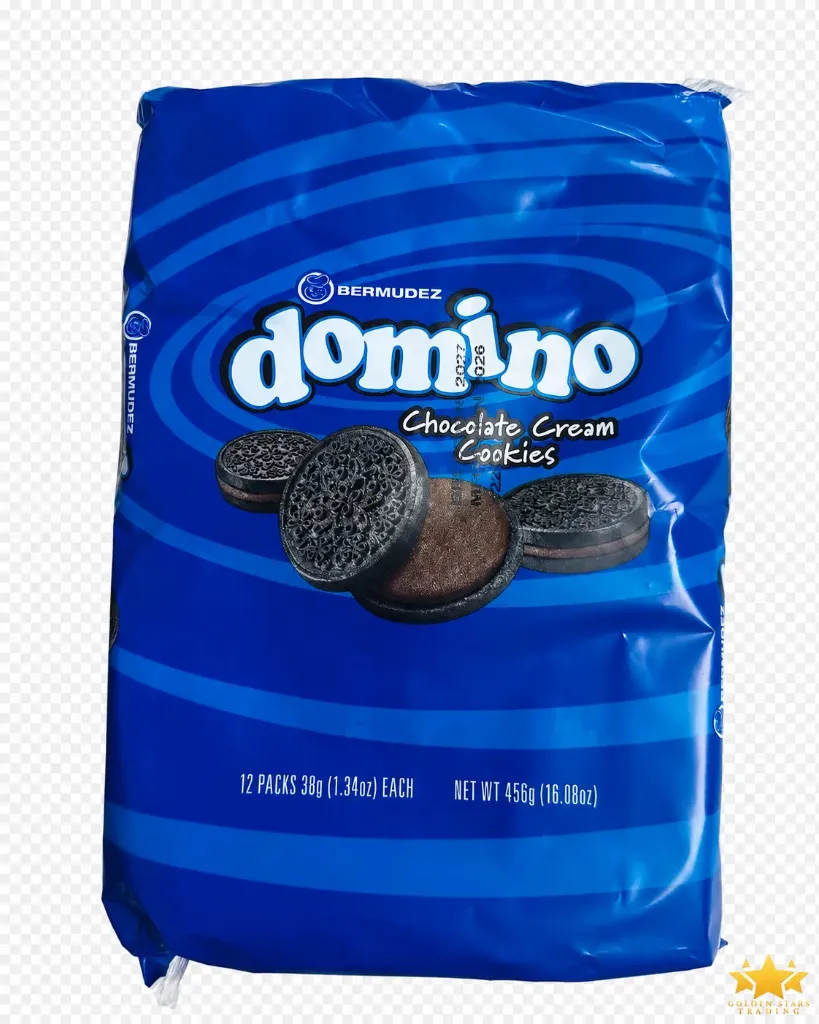 #BW8659 - Bermudez Domino Chocolate Cream Cookies 12 x 38g