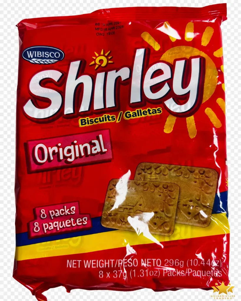 #BW4128 - Bermudez Shirley Biscuits 8 x 37g - Original