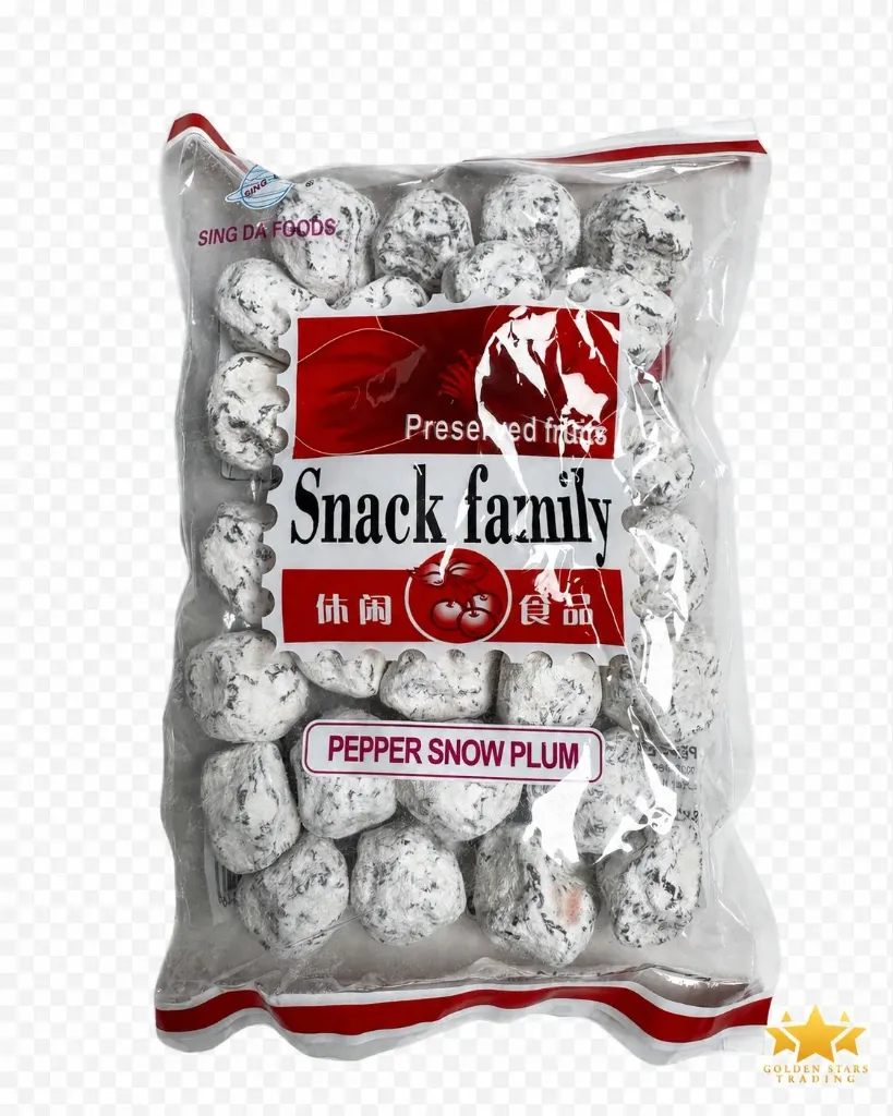 #SN9046 - Snack Family Preserved Fruits - Snow Plum/Ice Prune (Pepper) 454g