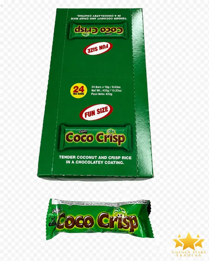 #CN3798 - Charles Chocolates Coco Crisp 24 x 18g