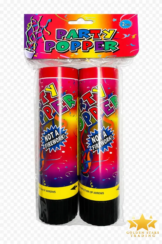 #TY0349 - 2pc Party Popper 15cm