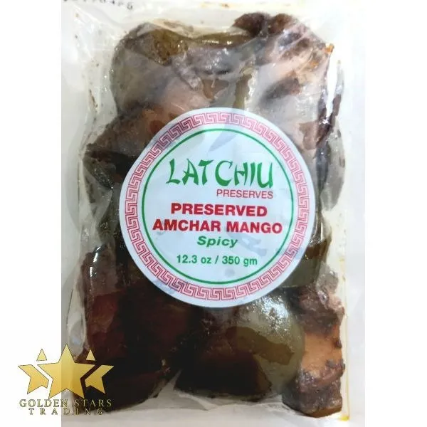 #SN3254 - Lat Chiu Preserved Amchar Mango 350g - Spicy