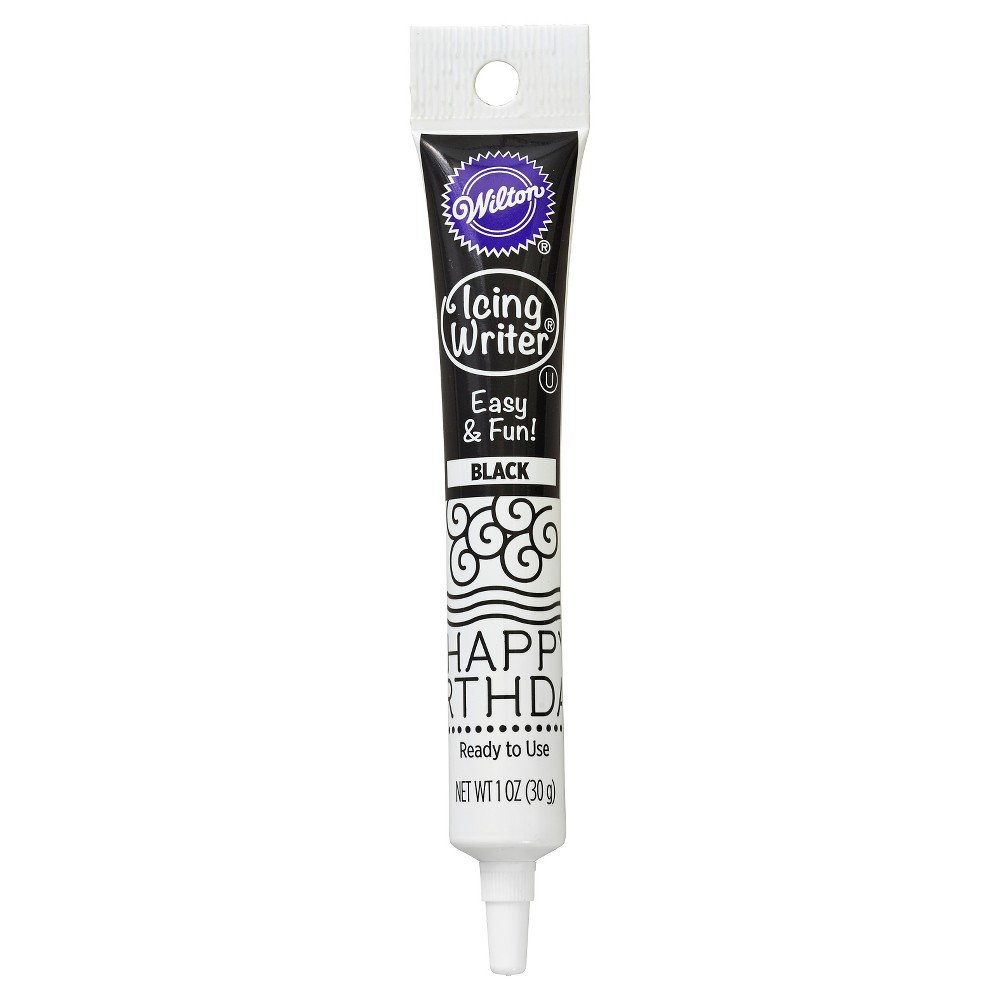 [WLT-IW-Black] Wilton Black Icing Writer 1 Oz (30g)