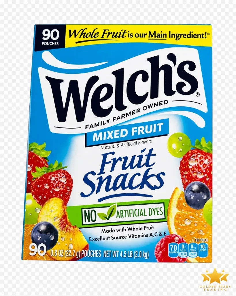 #CN0089 - Welch's Fruit Snacks 90ct