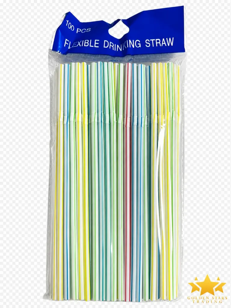 #HH9677 - Flexible Drinking Straws (100ct)