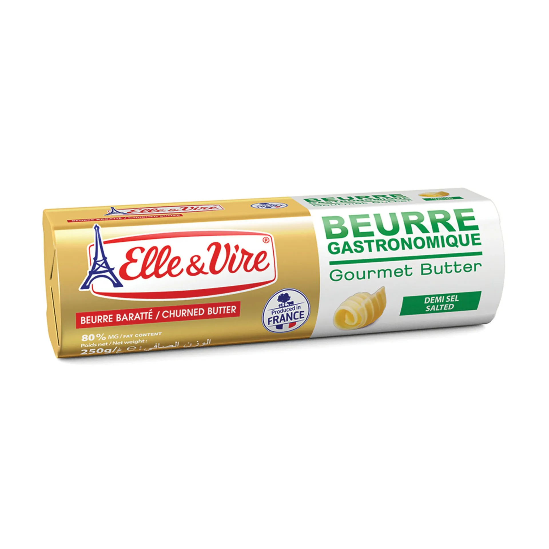 #CH0729 - Elle & Vire French Gourmet Butter 250g - Salted